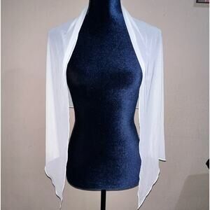 DIANE’S Off White mesh shawl NWT